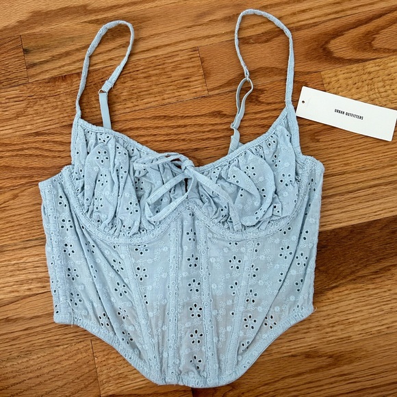 Urban Outfitters Tops - devon eyelet corset